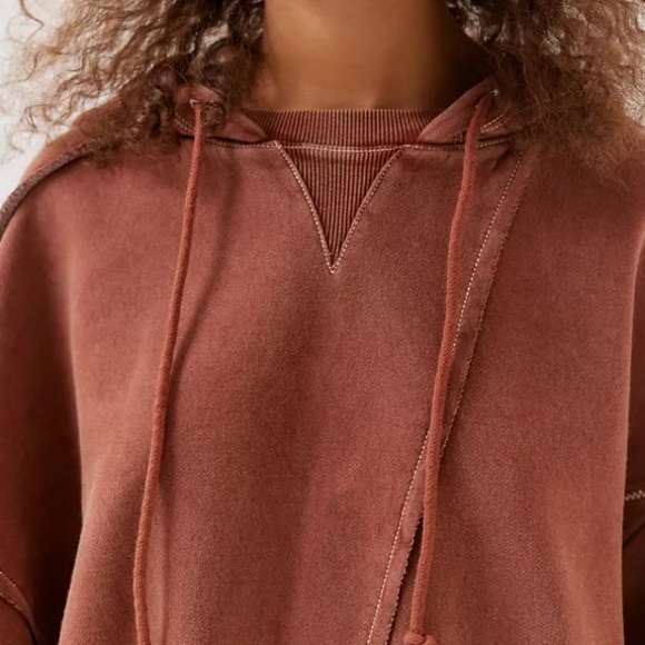 uo bdg saga spliced seam hoodie - Picture 3 of 7